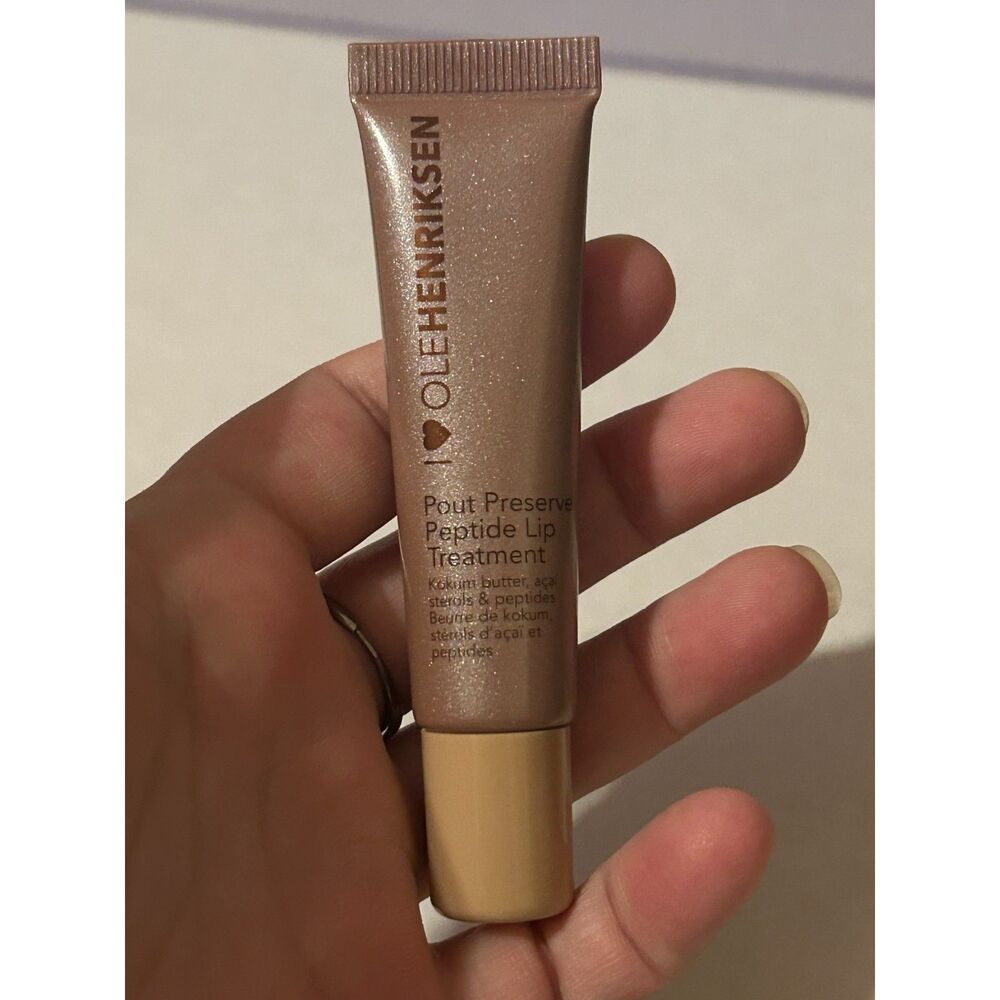 Ole Henriksen Pout Preserve Peptide Lip Treatment Creme Brulee Glimmer